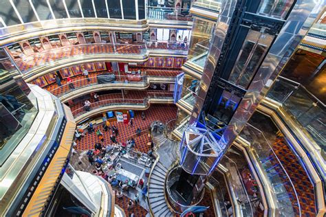 Atrium on Carnival Ecstasy Cruise Ship - Cruise Critic