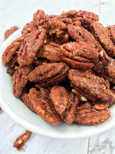 Spicd Pecans: Fast & Easy Recipe - Gitta's Kitchen