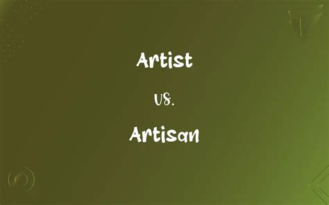 Artist vs. Artisan: What’s the Difference?