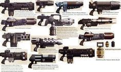 Warhammer 40k Space Marine Weapons