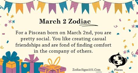 March 2 Zodiac Is Pisces, Birthdays And Horoscope - ZodiacSigns101