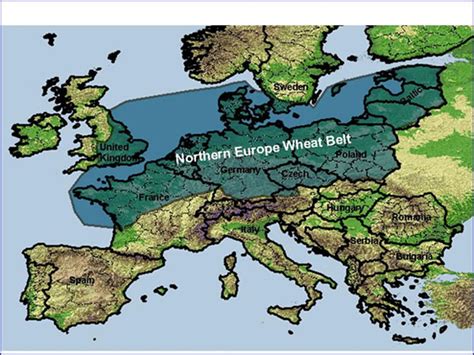 Northern European Plain Map