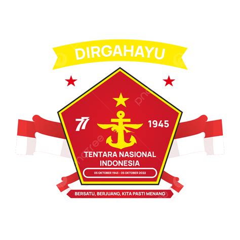 Logo Hut Tni Ke Dirgahayu Tentara Nacional Indonesia Png Logo | The ...