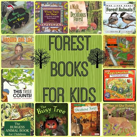 Forest books for kids from Teach Beside Me | Forest book, Books, Forest ...