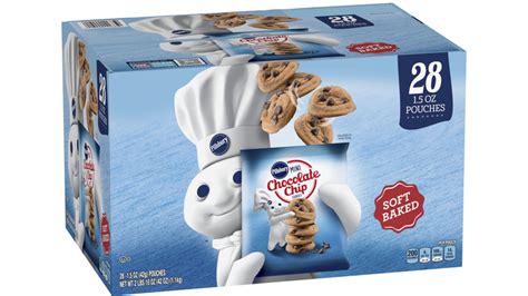 Pillsbury Soft Baked Mini Chocolate Chip Cookies, 28 ct, 42 oz ...