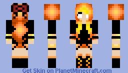 Flames Minecraft Skin