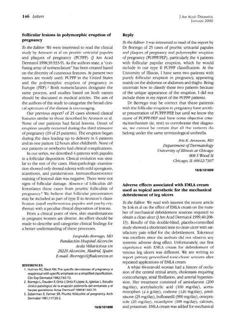 (PDF) Follicular lesions in polymorphic eruption of pregnancy