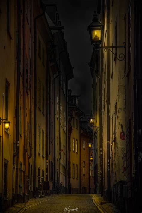 Gamla Stan (Stockholm) - Night in Gamla Stan. A cosy Old part of ...