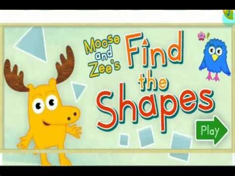 Let's Glitch Moose & Zee's Find the Shapes - WAY TO GO! - YouTube