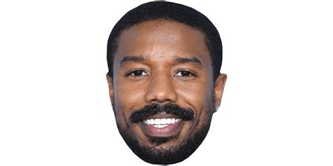 Michael B Jordan (Beard) Mask - Celebrity Cutouts