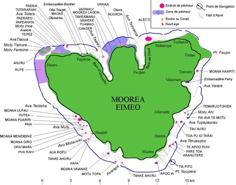 Map – Moorea – Tahiti | The Official Travel Site for Moorea Island