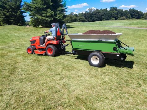 MultiSpread 320 Tow Behind Compost Spreader | Earth & Turf