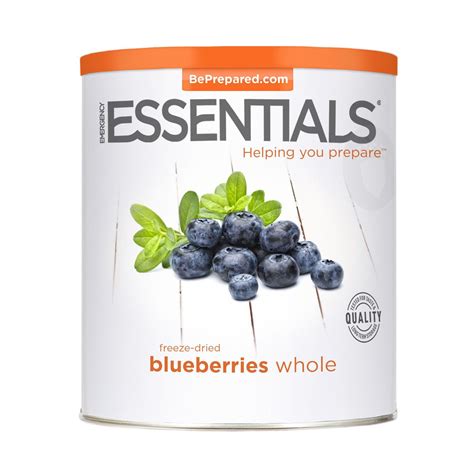 Freeze Dried Blueberries, Whole can | Dried blueberries, Freeze drying ...