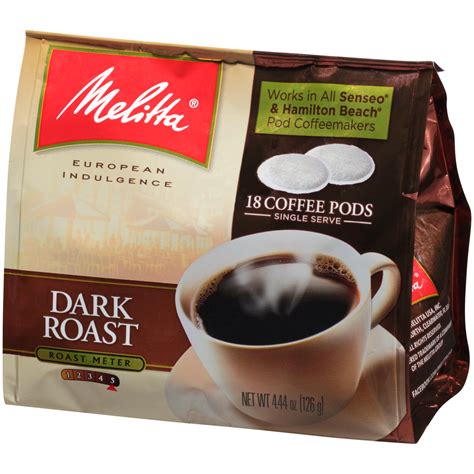 Melitta® Dark Roast Soft Coffee Pods - 18ct | Official Site — Melitta USA