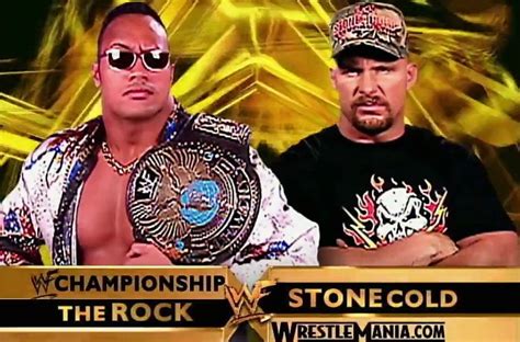 Today Is The 19th Anniversary Of The Rock Vs. Stone Cold At ...