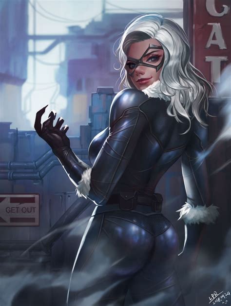 ArtStation - black cat, pu reum lee | Black cat marvel, Marvel girls ...