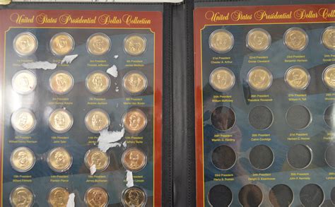 Historic Coin Collection - United States Presidential Dollar Collection ...