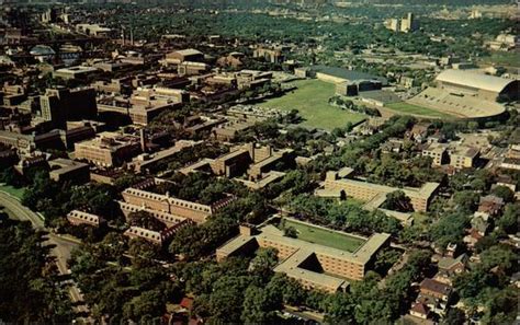 Aerial View of Minneapolis Campus, University of Minnesota