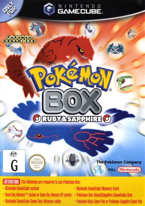 Download Pokemon Box Ruby Sapphire ROM