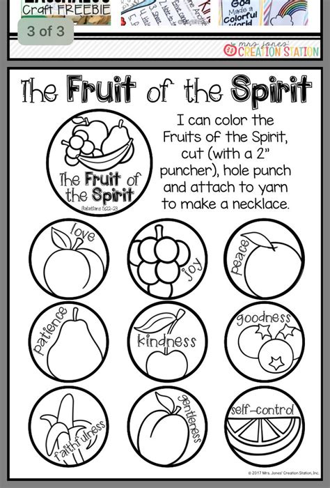 Printable Children's Church Activities