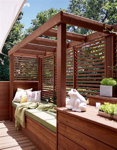 36 Impressive DIY Outdoor Privacy Screens Ideas (2023) | Exterior ...