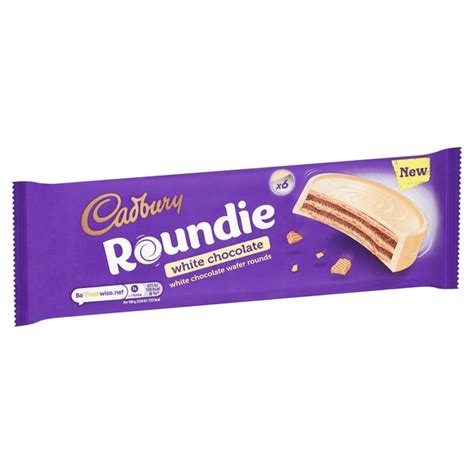 Cadbury Roundie White Chocolate Biscuits | Ocado