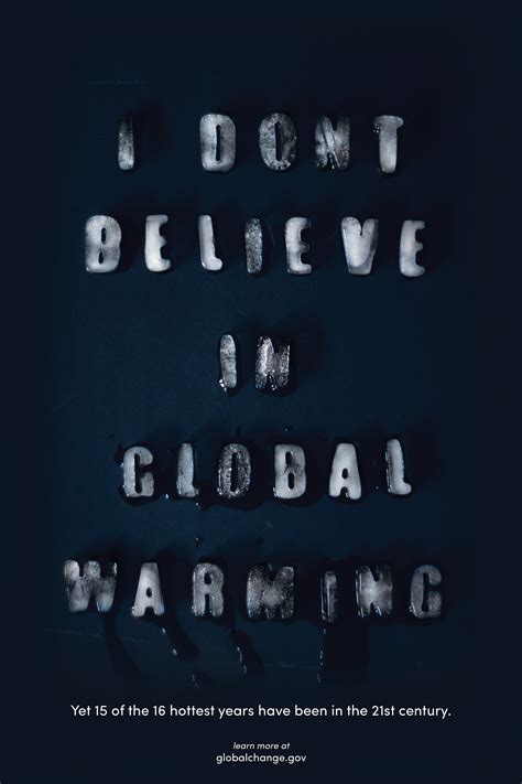 Climate Change Awareness Posters on Behance