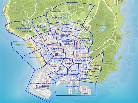 GTA V Map Labeled with San Andreas Neighborhood Names? - GTA Online ...