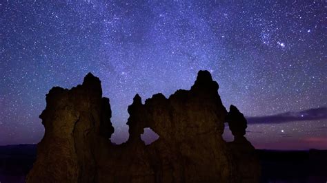 Bryce Canyon Night Sky Timelapse - YouTube