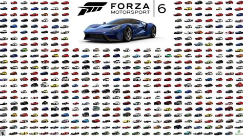 Forza Motorsport 6 - FULL CAR LIST - Including Fast & Furious Cars ...