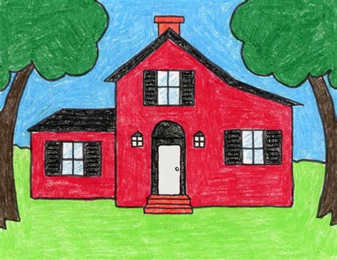 House Drawings For Kids