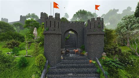 3D model Shivaji Maharaj Forts VR / AR / low-poly | CGTrader