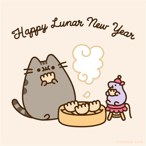 Pusheen : Happy Lunar New Year