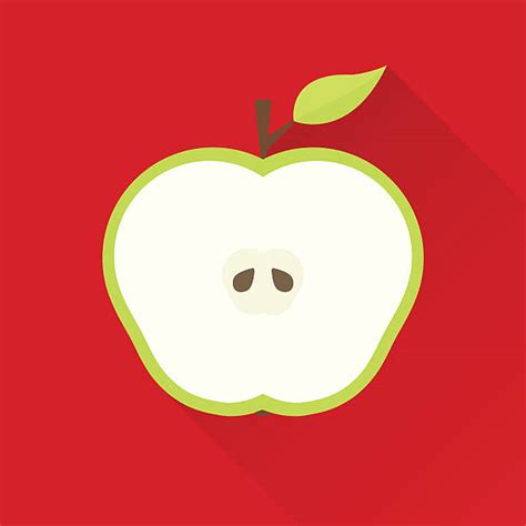 Best Apple Slices Illustrations, Royalty-Free Vector Graphics & Clip ...