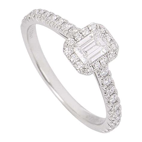 Tiffany Soleste Emerald Cut Engagement Ring - For Sale on 1stDibs