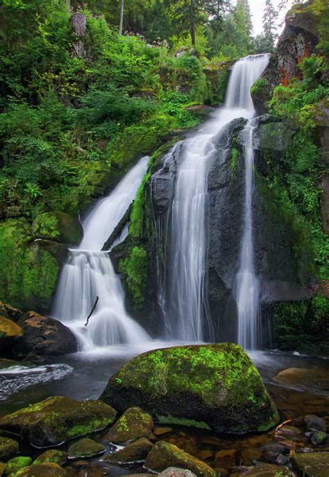 Triberg Waterfall, Black Forest National Park, Germany Photograph by ...