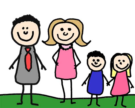 Stick Figure Family Free Stock Photo - Public Domain Pictures