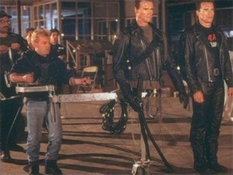 Terminator behind the scenes | Terminator movies, Terminator, New ...