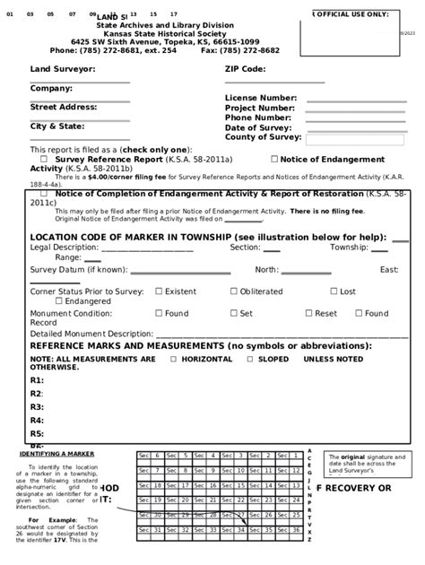 Land Survey Reference Report. Land Survey Reference Report Doc Template ...