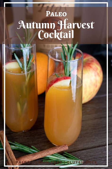 Autumn Harvest Cocktails | Recipe | Paleo cocktails, Apple drinks ...