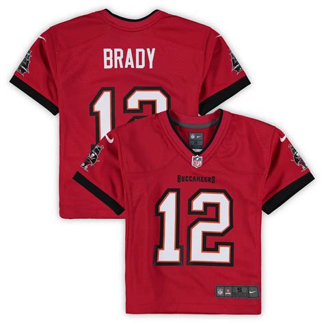 Toddler Nike Tom Brady Red Tampa Bay Buccaneers Game Jersey - Walmart.com