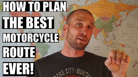 How To Plan The Best Route For A Motorcycle Trip - YouTube