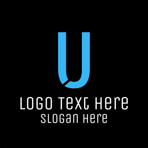 Modern Blue Letter U Logo | BrandCrowd Logo Maker