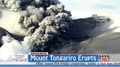 Mount Tongariro Volcano Eruption [NIBIRU not the cause]- TMT News - YouTube