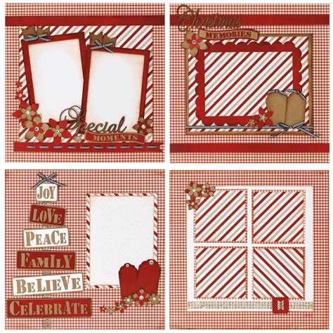 Best 25+ Christmas scrapbook layouts ideas on Pinterest ... | Christmas ...