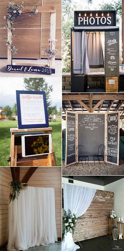 18 Wedding Photo Booth Ideas to Have Fun - EmmaLovesWeddings