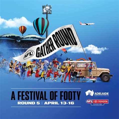 AFL Round Five: Gather Round Fixture Announced | Adelaide Oval