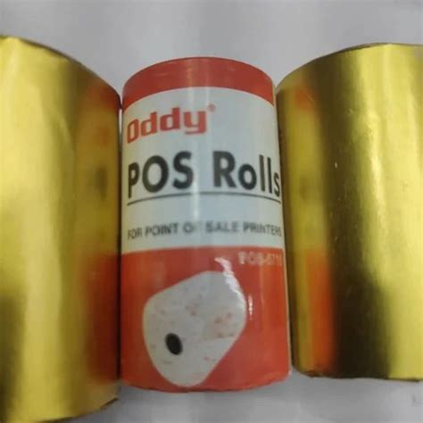 Plain Thermal paper roll, GSM: Less than 80 GSM, Packaging Type: Full ...