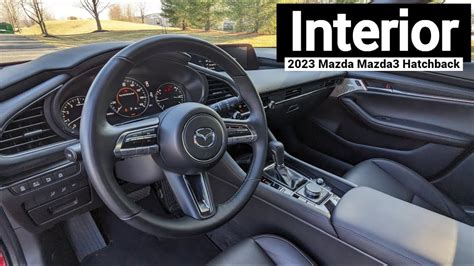 2023 Mazda 3 Hatchback Interior