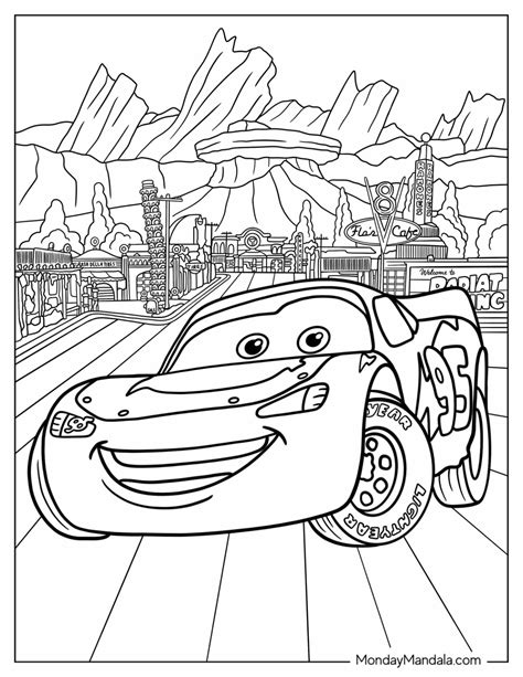 Disney Cars Online Coloring Pages